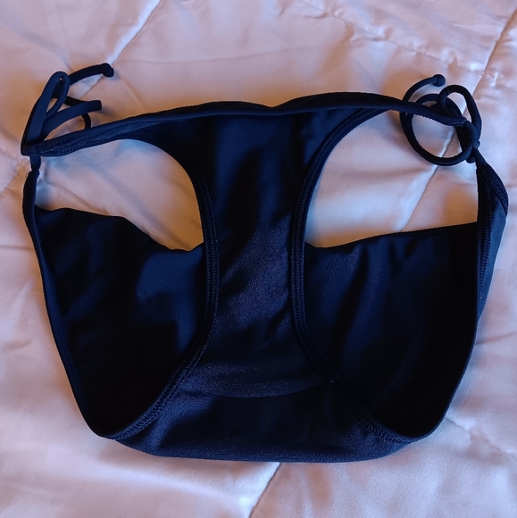 Hollister Blue Swimsuit Bottom w/ Tie Sides - Size SMALL - Picture 4 of 4